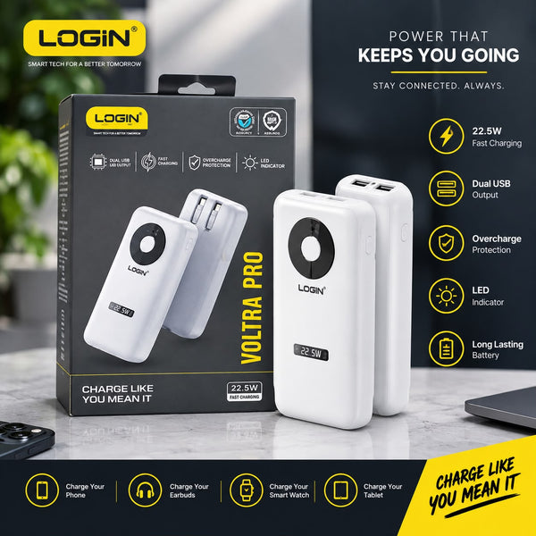 Power Bank 22.5W Fast Charging