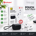 Pouch Buzzer Magnet Earbuds