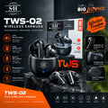 TWS-02 Wireless Earbuds