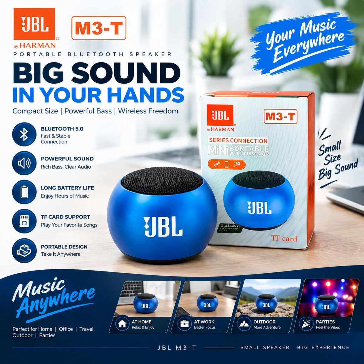 BIG SOUND IN YOUR HANDS