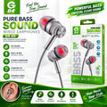 PURE BASS SOUND WIRED EARPHONES