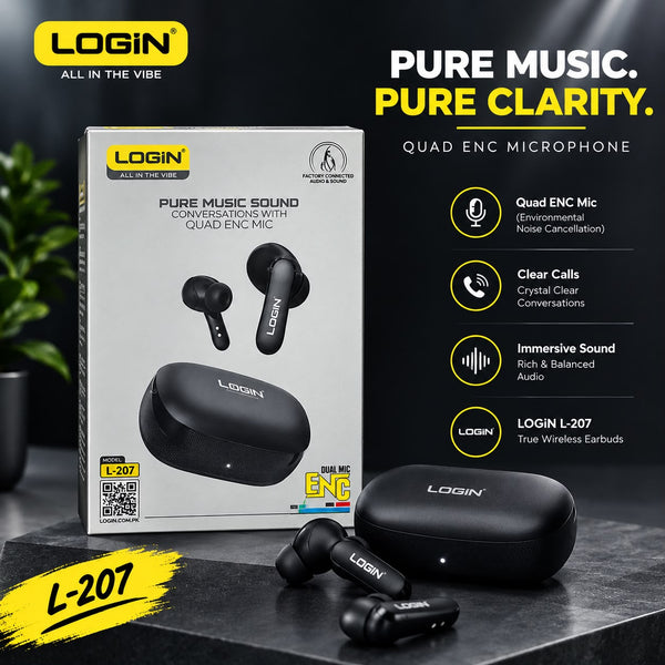 WIRELESS  EARBUDS L-207