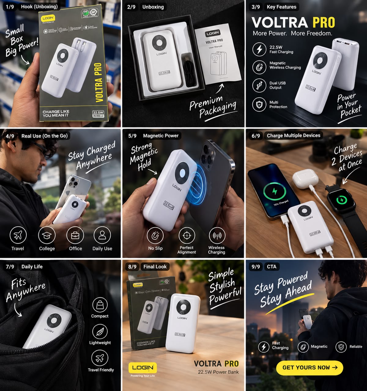 Power Bank 22.5W Fast Charging